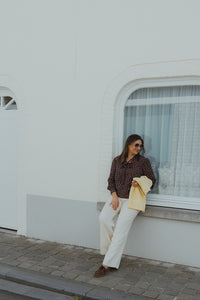 KADOTTE BLOUSE bruin