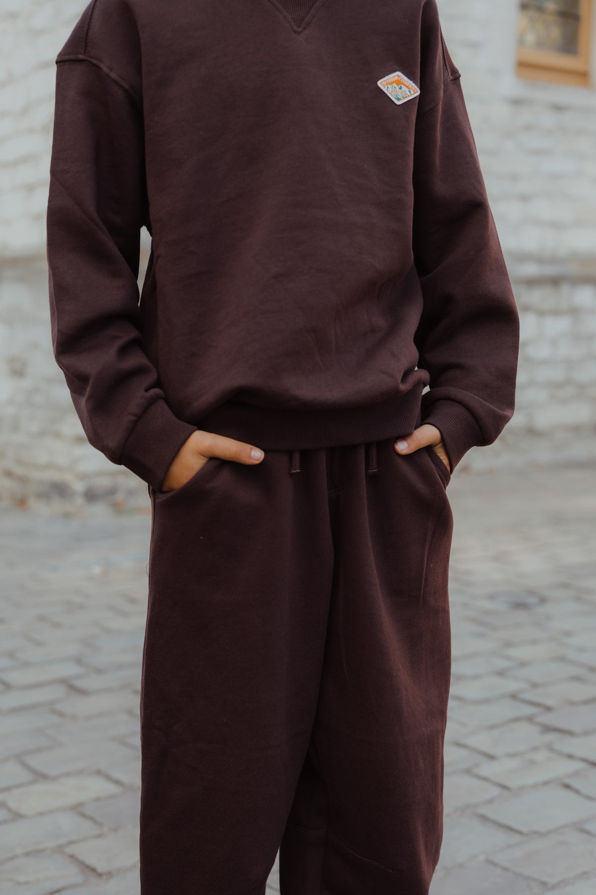 NKMODEN BARREL SWEAT PANT bruin