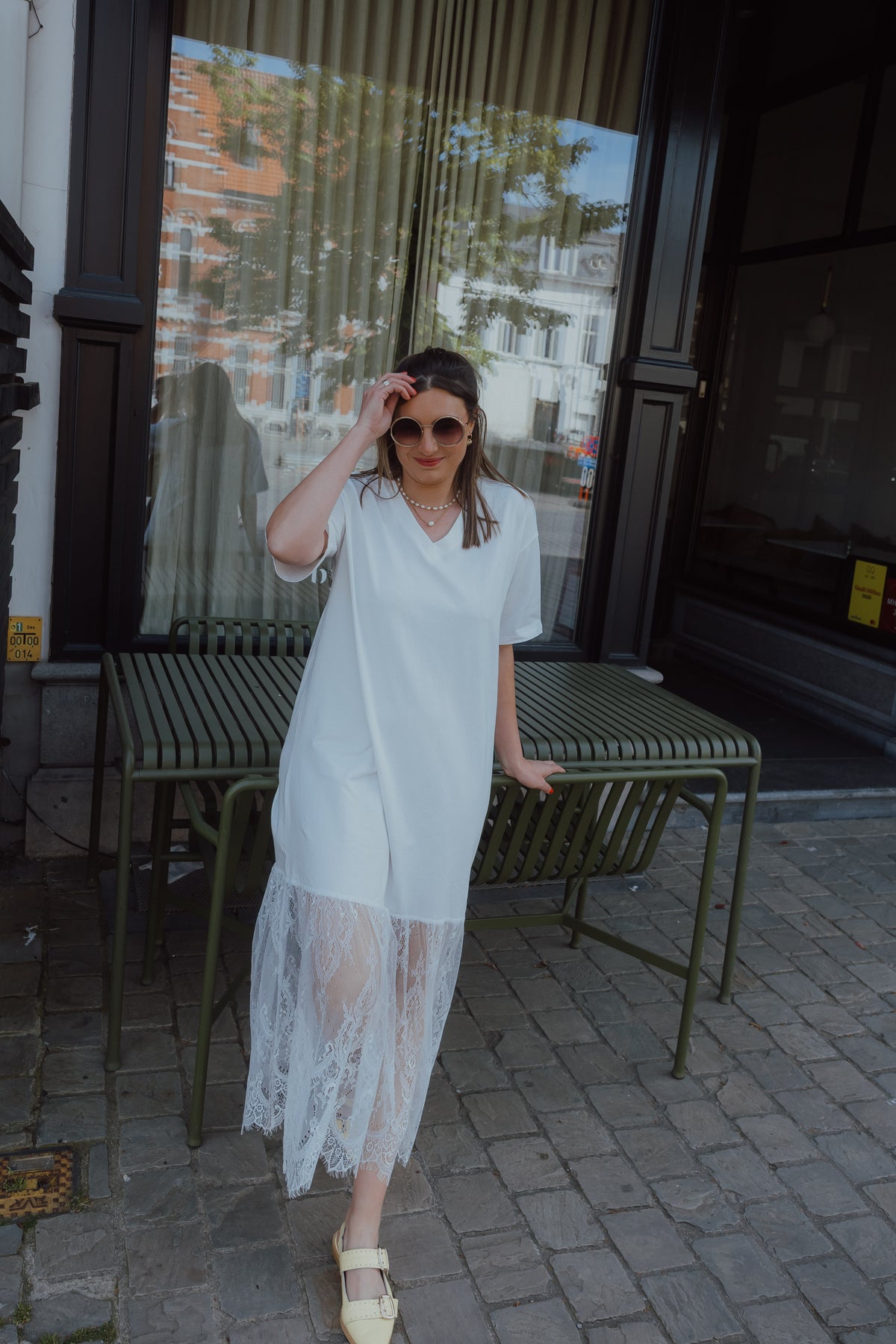 KAANDREA DRESS wit