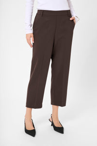 KASAKURA CROPPED PANTS fudge