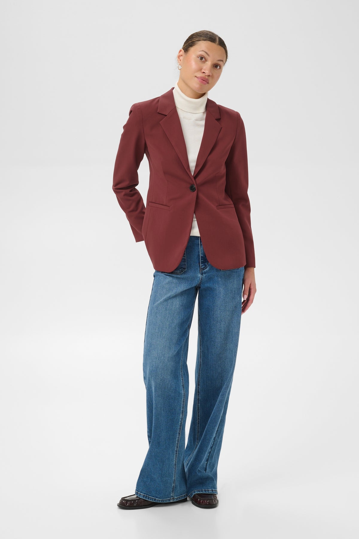 KASAKURA BLAZER bordeaux