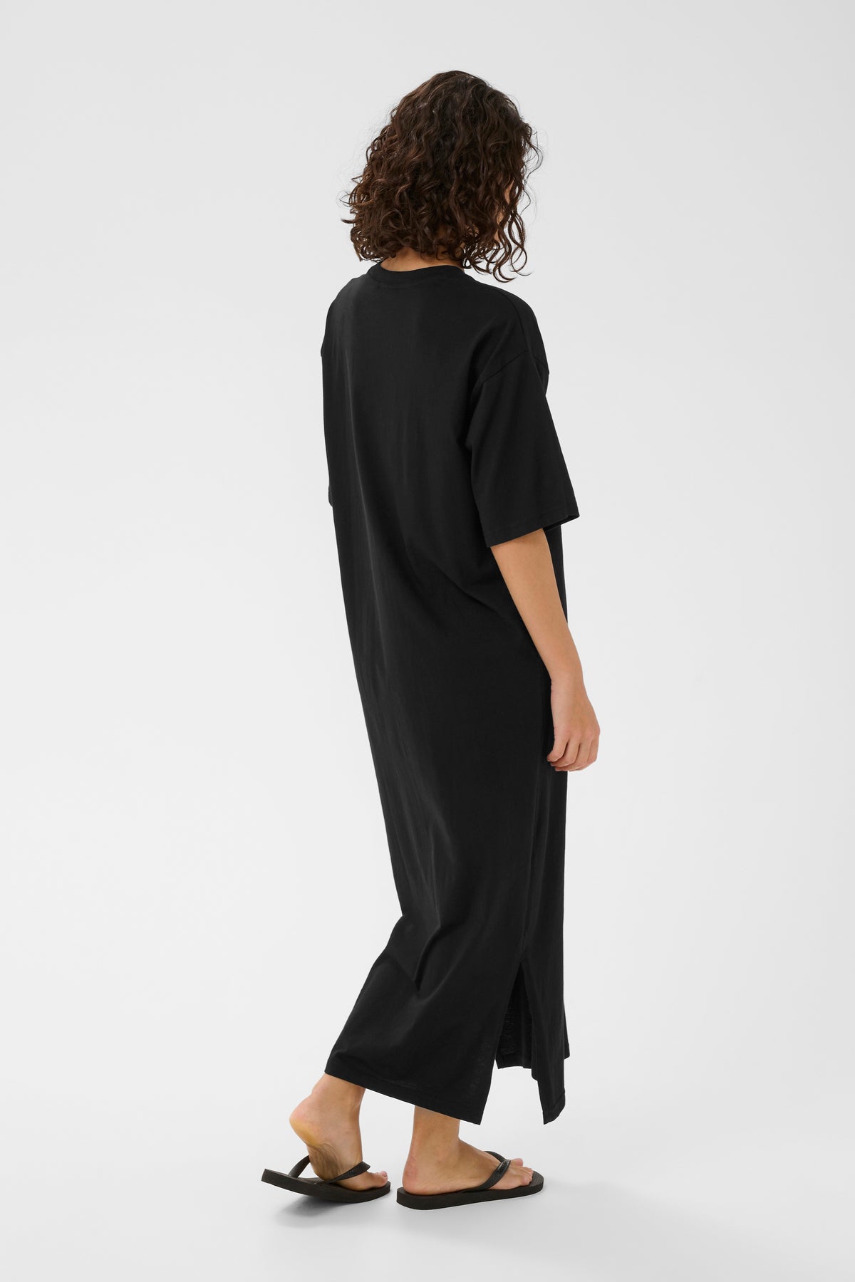 KAEDNA 1/2 DRESS zwart
