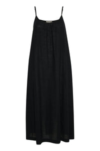 KAPAULINE STRAP DRESS zwart