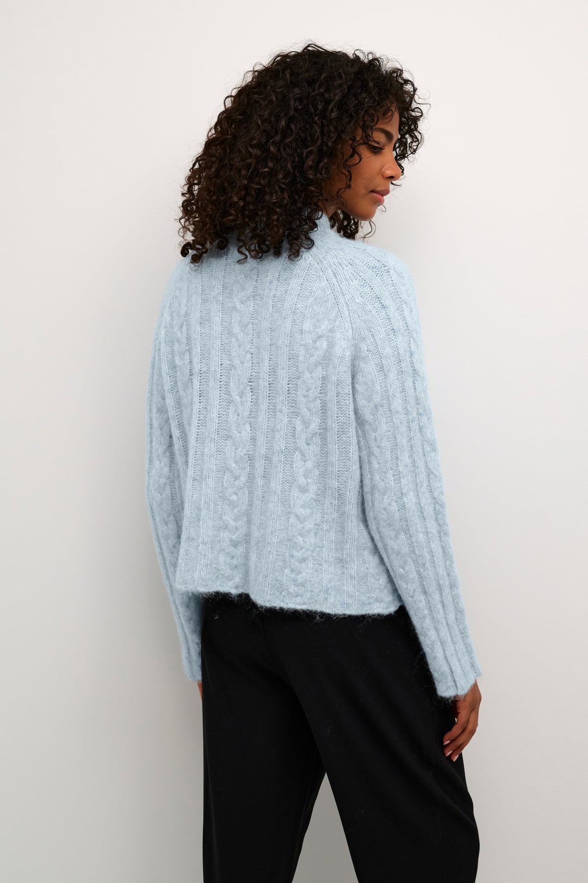 KANAJA KNIT PULLOVER blauw