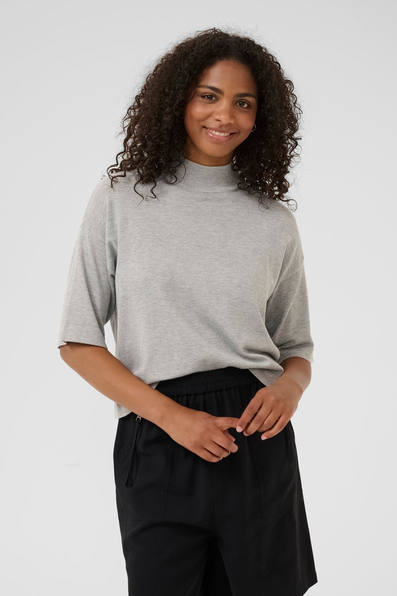 KALIZZA TURTLENECK grijs melange