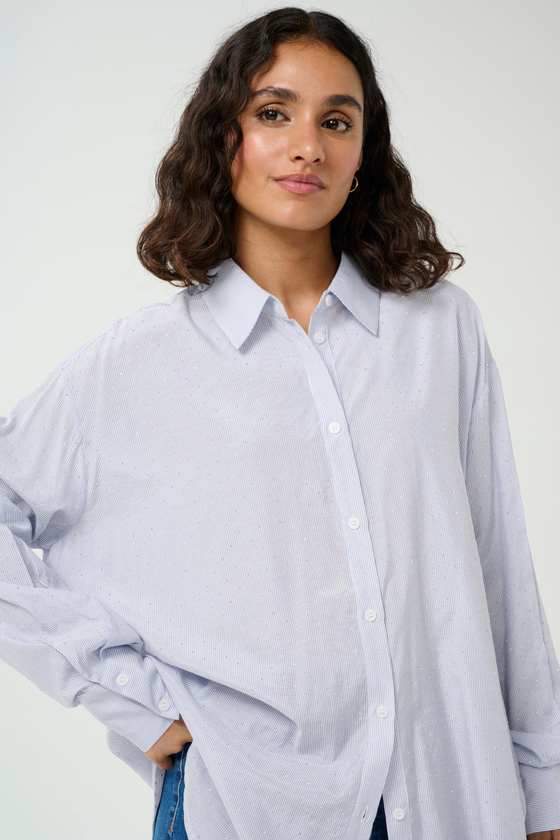 KAMILENA SHIRT blauw