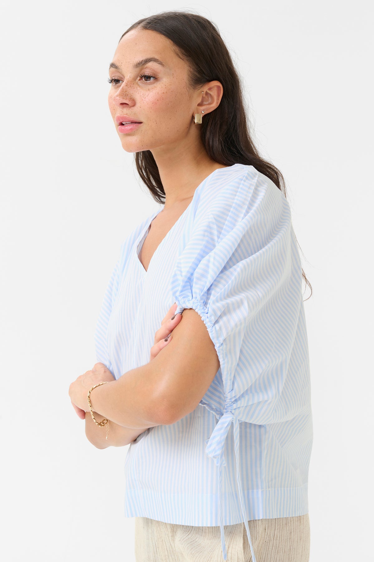 KABETH BLOUSE blauw