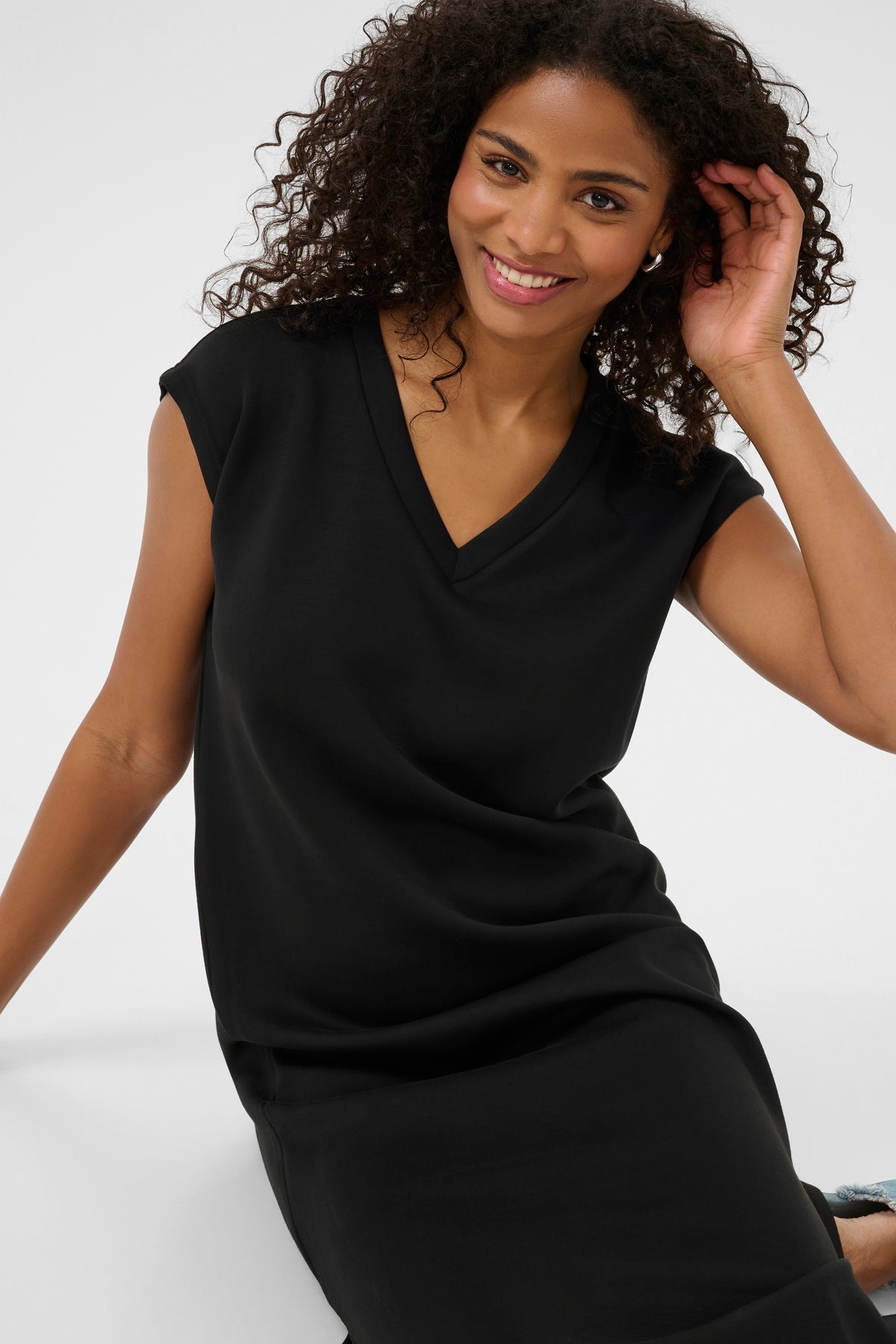 KAANNIKA MAXI DRESS zwart