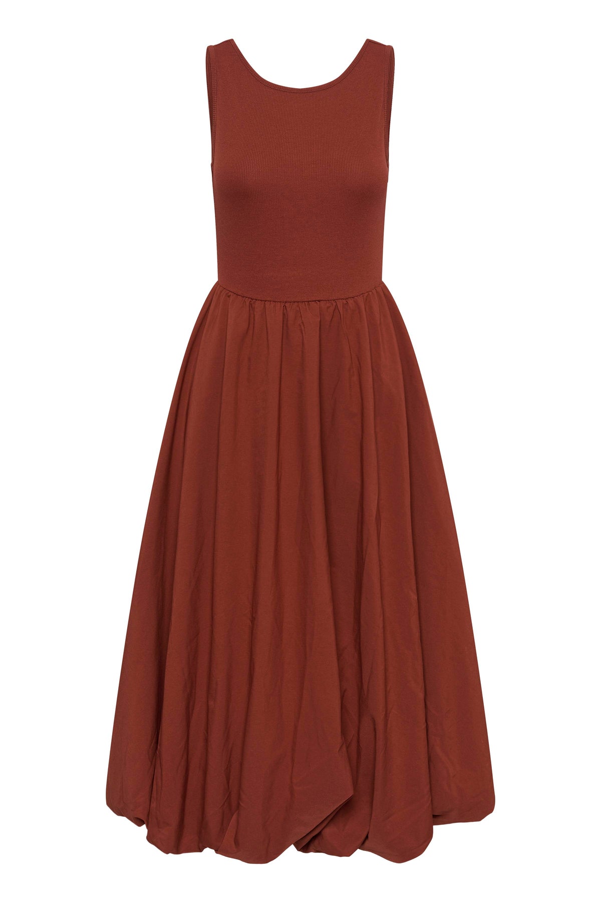 KAKIRSTEN DRESS roest