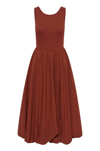 KAKIRSTEN DRESS roest