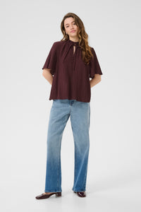 KALIANNA BLOUSE fudge