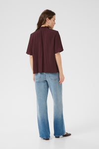 KALIANNA BLOUSE fudge
