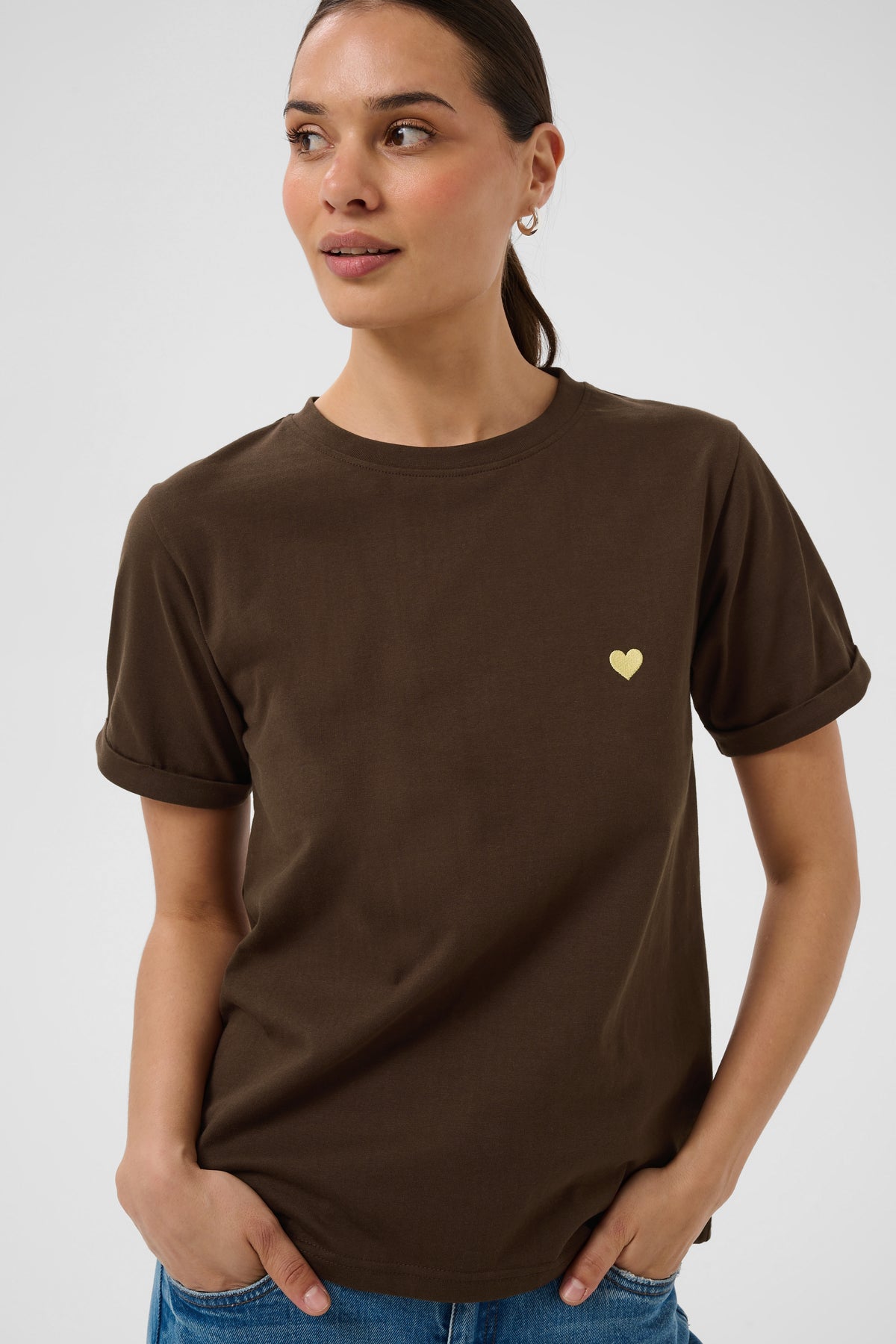 KAHEART SHIRT bruin