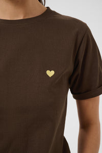 KAHEART SHIRT bruin