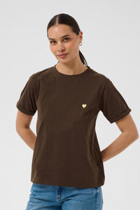 KAHEART SHIRT bruin