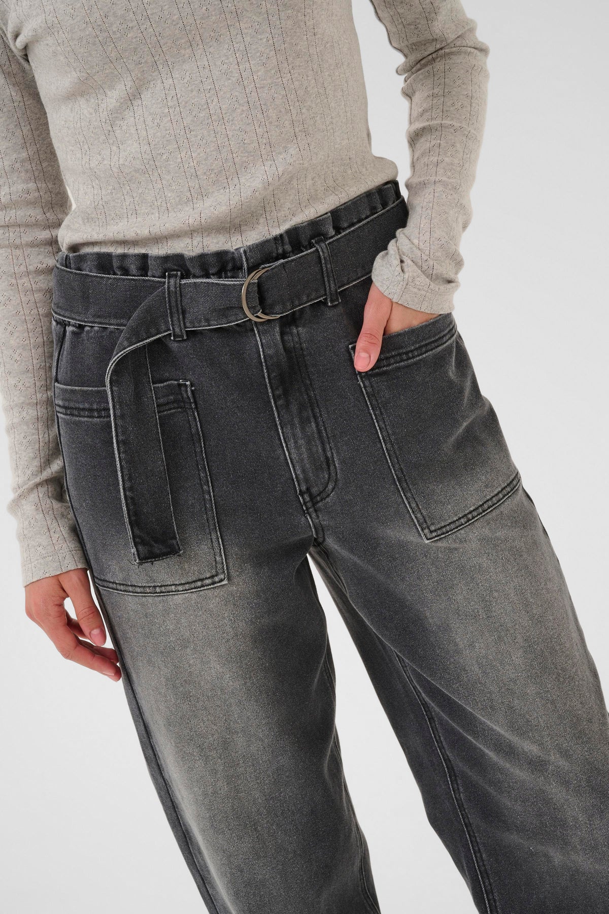 KAABBY JEANS grijs