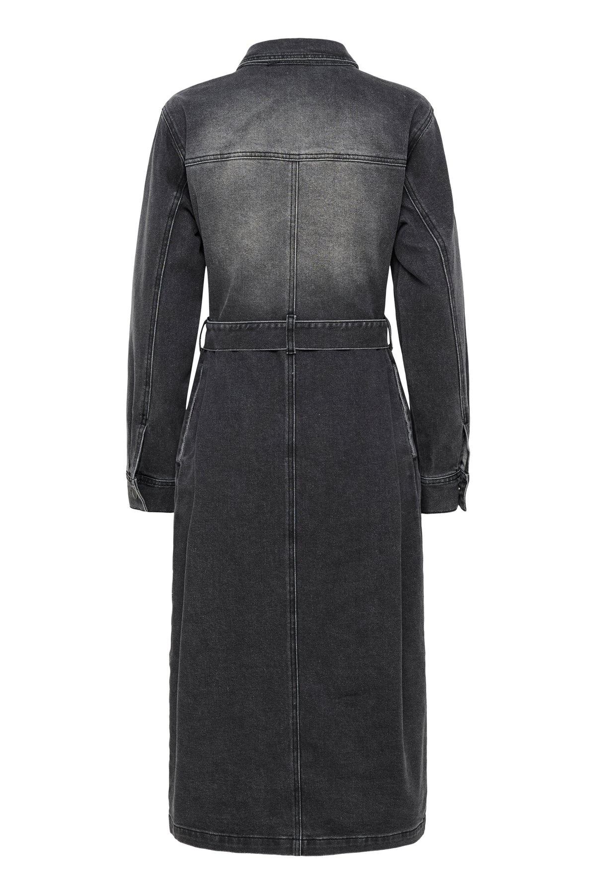 KAABBY DENIM DRESS grijs