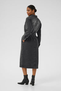 KAABBY DENIM DRESS grijs
