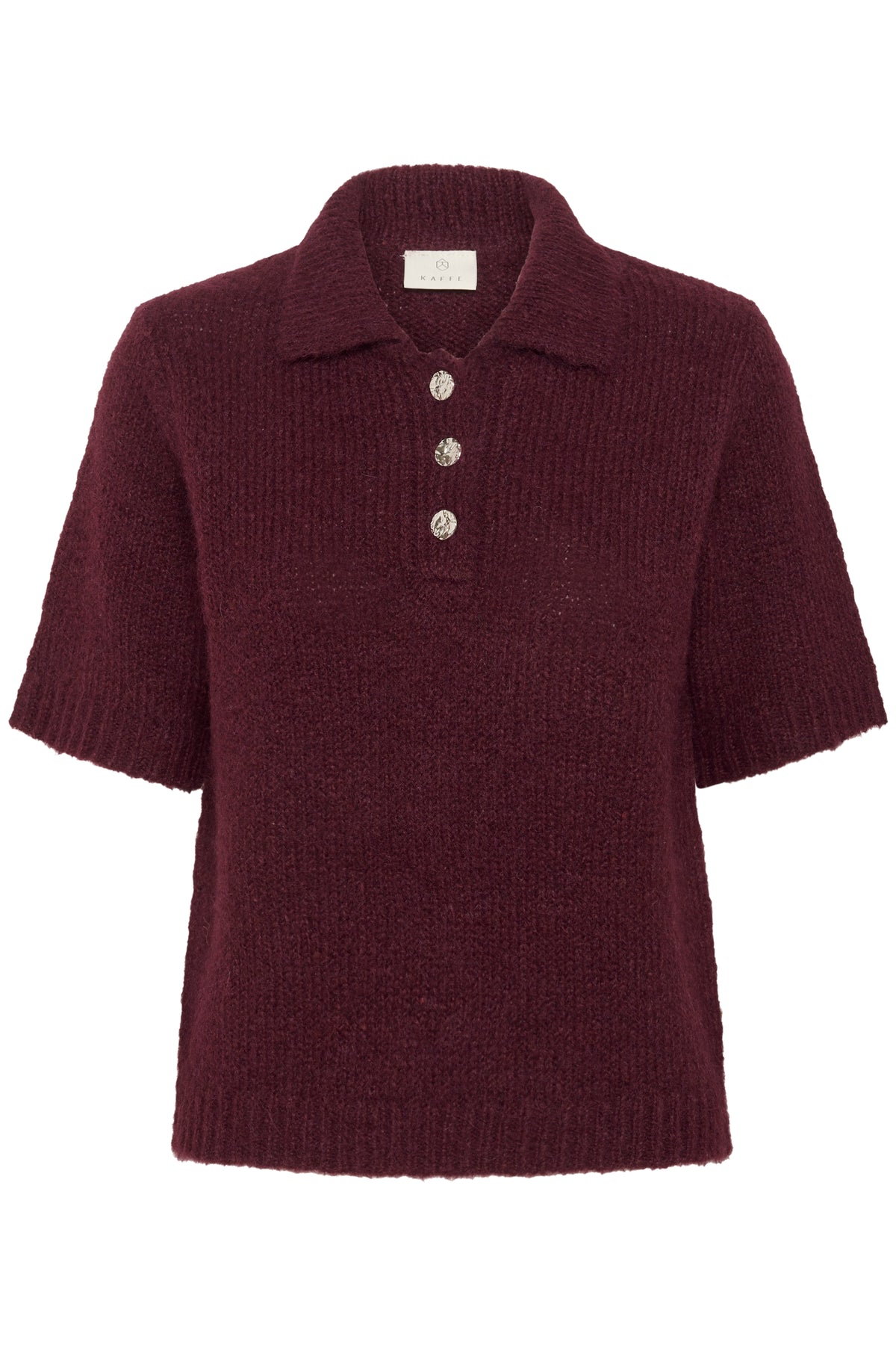 KAEMILIE POLO PULL bordeaux