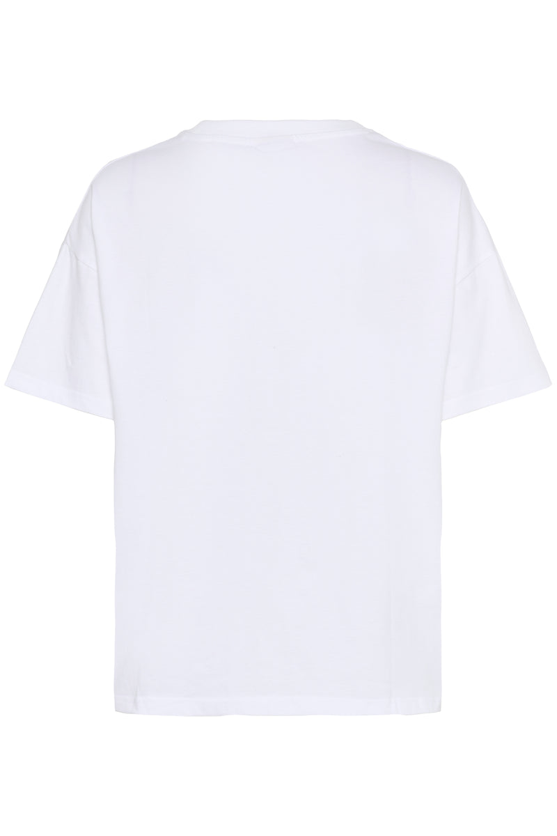 KAELLY SHIRT wit/zwart