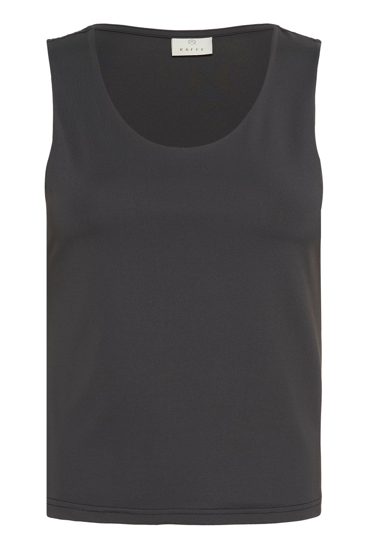 KAARINA JERSEY TOP donker grijs