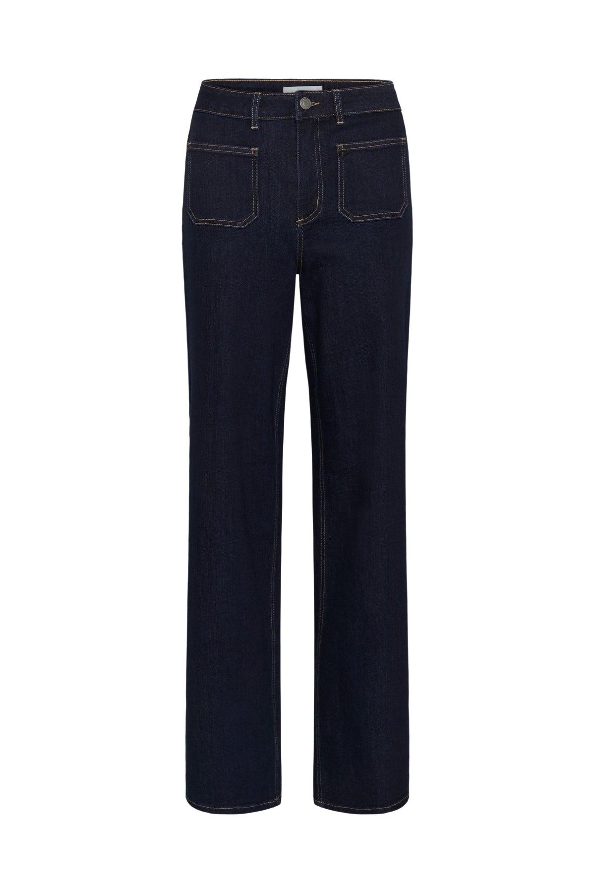 KABROOK HW FIT JEANS dark denim