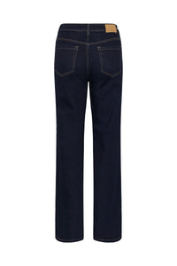 KABROOK HW FIT JEANS dark denim