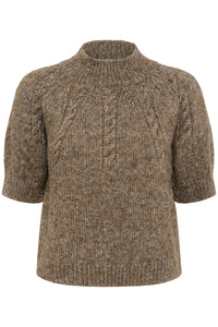 KACUBA PULLOVER grijs/bruin