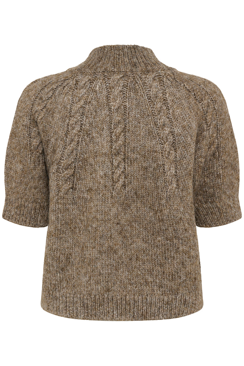 KACUBA PULLOVER grijs/bruin