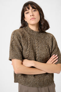KACUBA PULLOVER grijs/bruin
