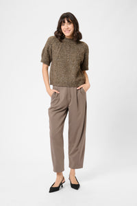 KACUBA PULLOVER grijs/bruin