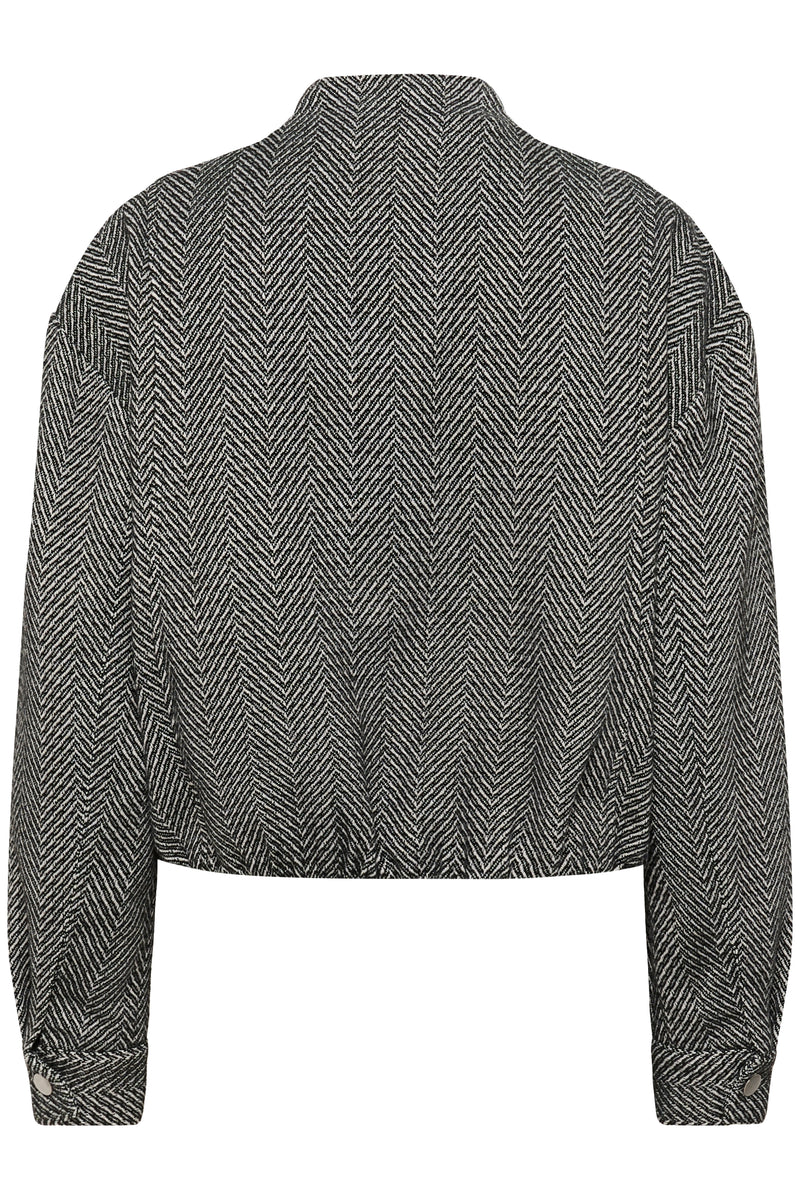 KAVALENTINA JACKET zwart/wit