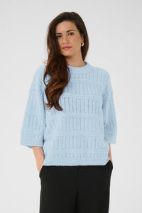 KAMONIA PULLOVER licht blauw