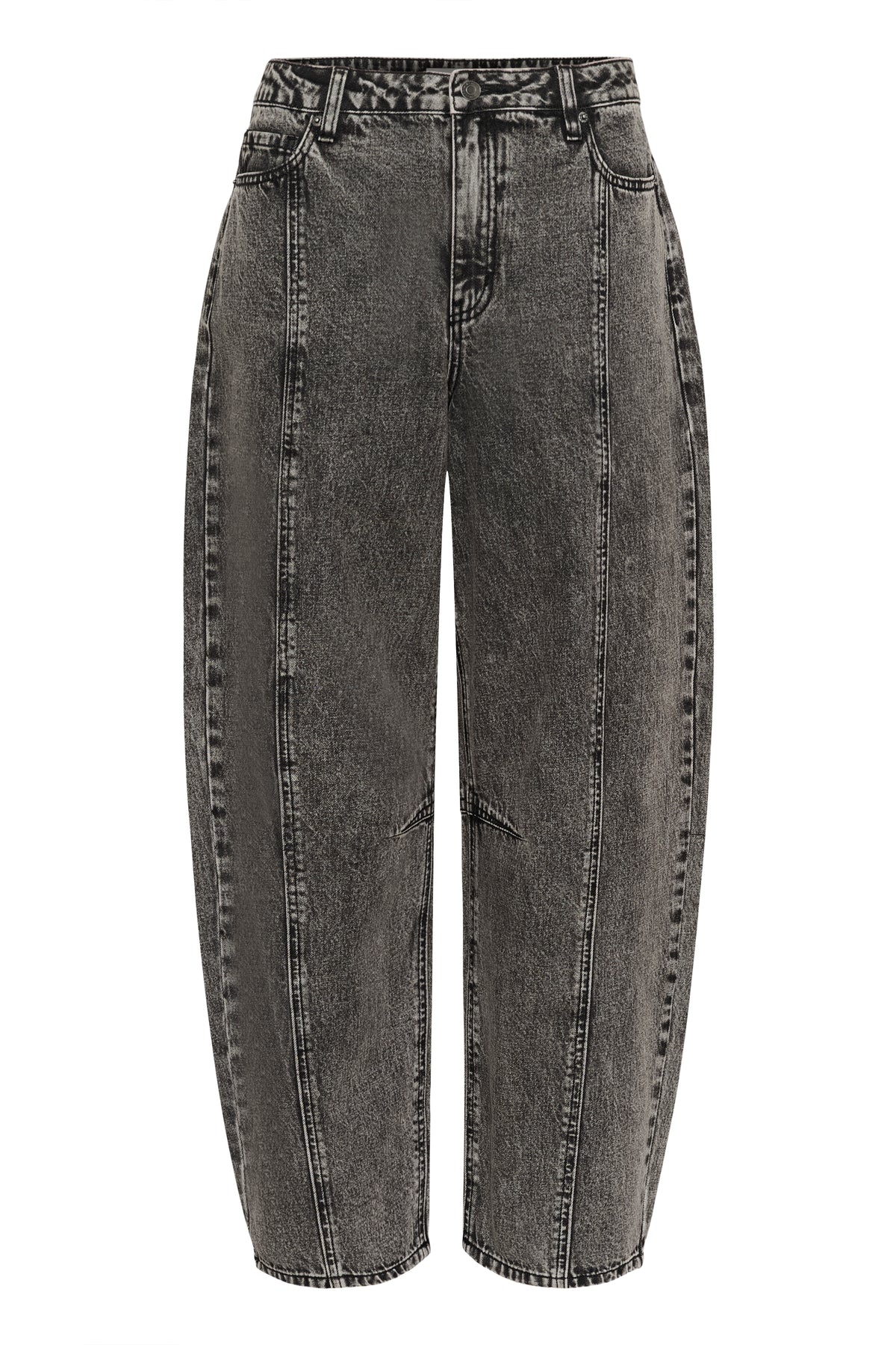 KAROSS HW BARREL JEANS donker grijs