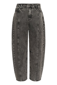 KAROSS HW BARREL JEANS donker grijs
