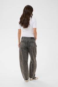 KAROSS HW BARREL JEANS donker grijs