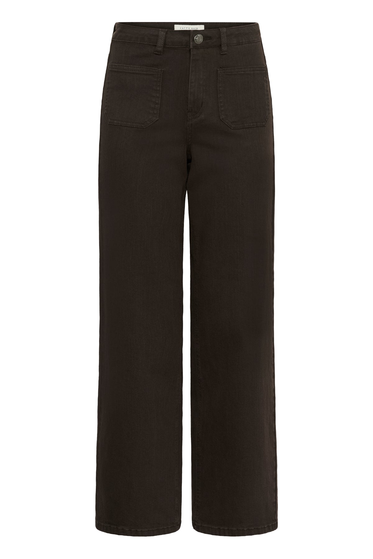 KABROOK HW REG FIT JEANS bruin