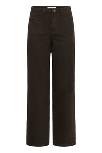 KABROOK HW REG FIT JEANS bruin