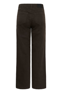 KABROOK HW REG FIT JEANS bruin