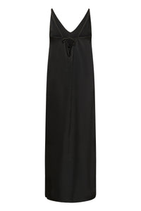 KARORY SATEEN DRESS zwart