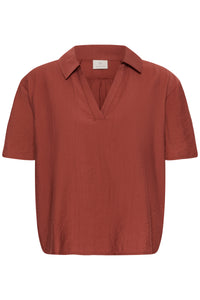 KAEMILY BLOUSE roest