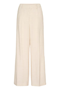 KAANNETTA LINNEN BROEK beige