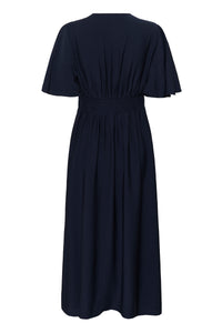 KASIRENA LONG DRESS navy blue
