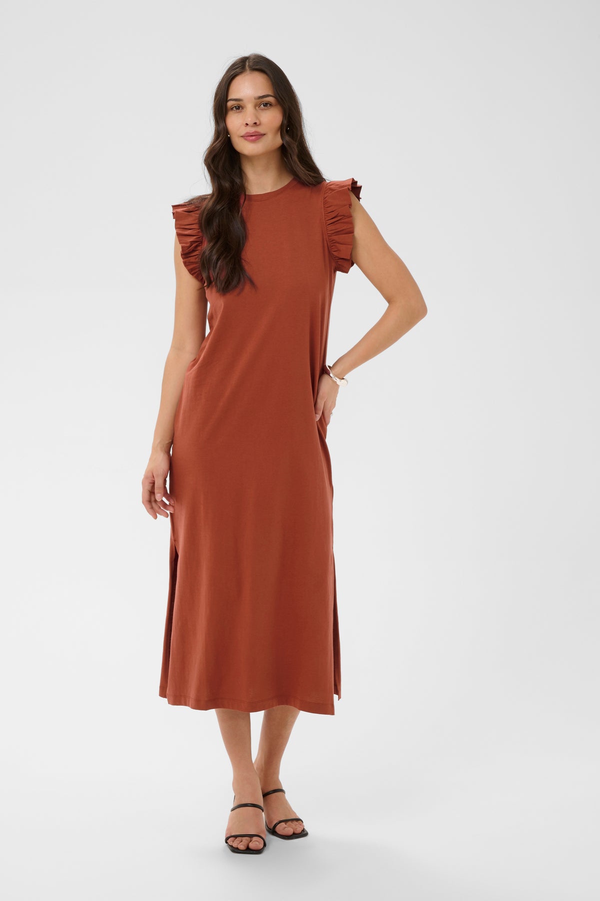KACELINA DRESS roest