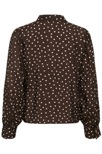 KADOTTE BLOUSE bruin