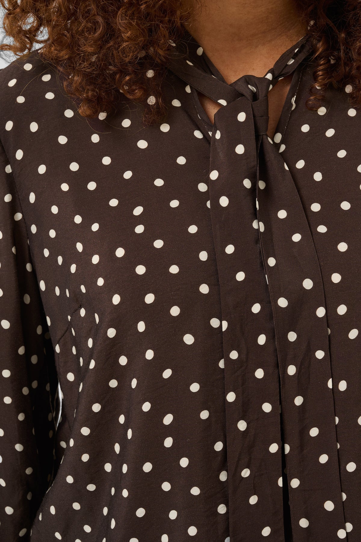 KADOTTE BLOUSE bruin