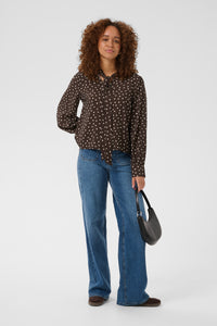 KADOTTE BLOUSE bruin