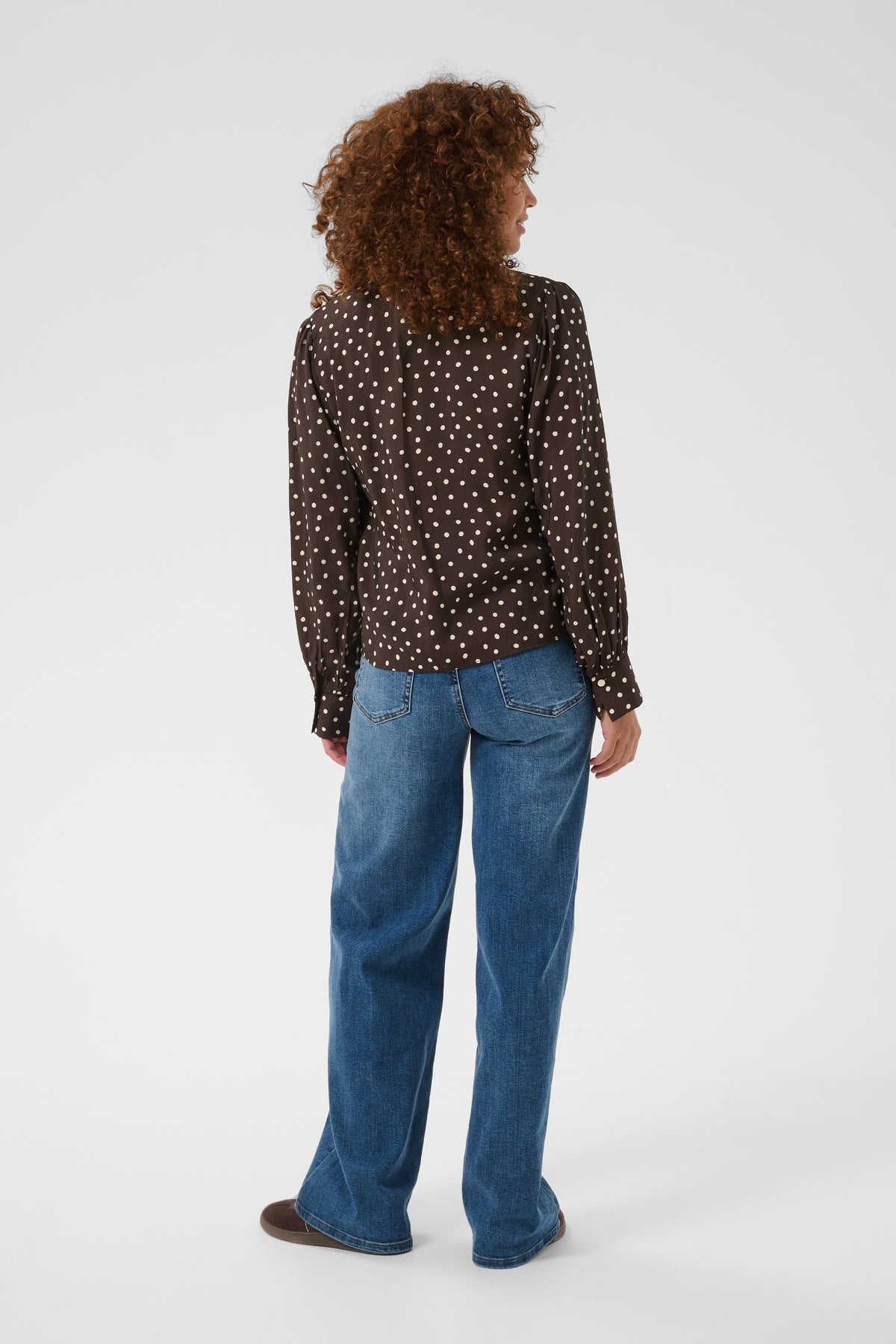 KADOTTE BLOUSE bruin