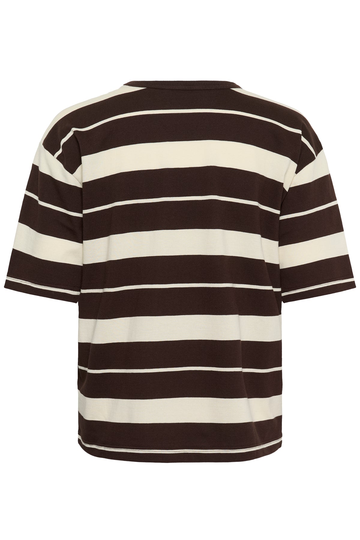KAWINNY SHIRT streep bruin