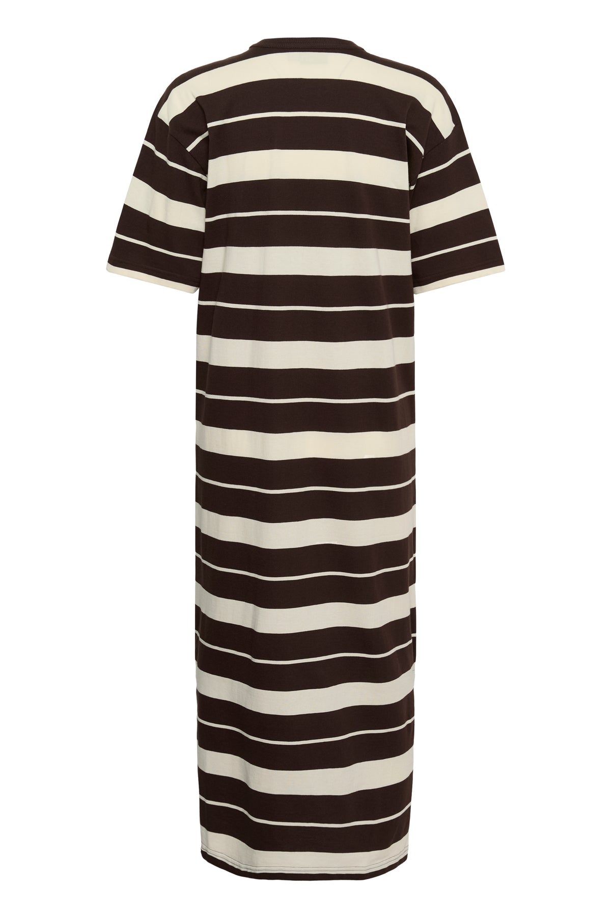 KAWINNY DRESS streep bruin